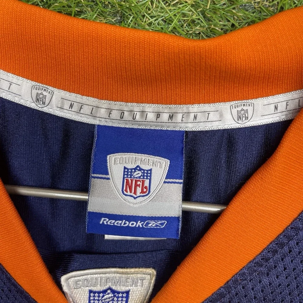 Vintage Denver Broncos Jersey Mens XL Mike Anderson #38 NFL Football Blue Sports